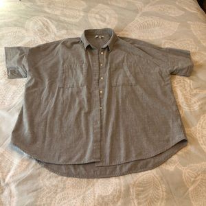 Madewell short sleeve flannel